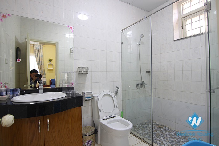 Bright apartment with 03 bedrooms for rent in Au Co St, Tay Ho, Hanoi